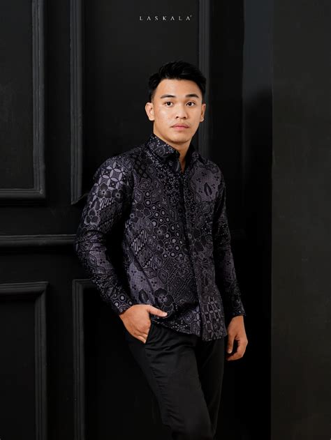 Jual Laskala Premium Batik Slimfit Ardian K A Shopee Indonesia