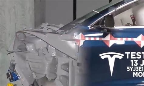 Video Shows Tesla Model Y Crushing Its Crash Test — Heres What Makes