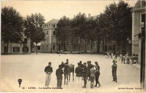 Cpa Militaire Laval La Caserne Corbineau Eur Picclick Fr