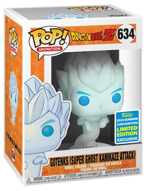 Pop Dragon Ball Z Gotenks Super Ghost Kamikaze Attack Exclusivo Sdcc