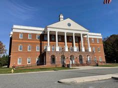 Entryway of Historic Gloucester County Courthouse in Gloucester ...