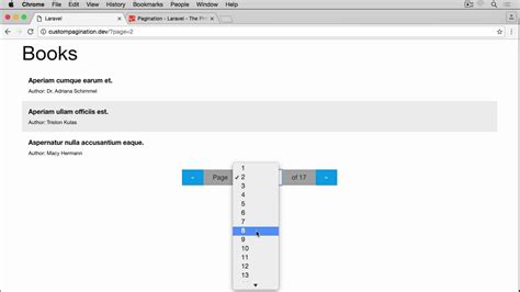 Custom Pagination View In Laravel Youtube