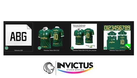 Arte Vetor Camisa Palmeiras Titular Elo