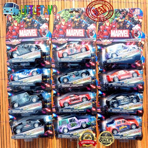 Emco CRASH EMS CRASHEMS Car Racing TABRAK PULLBACK MARVEL AVENGERS