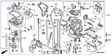 Keihin Fcr Mx Parts Diagram 46 Off