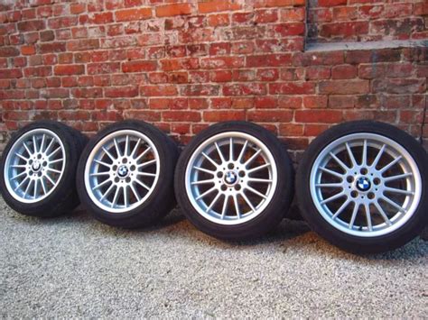 4 CERCHI IN Lega Originali BMW E36 E46 E34 E90 Styling 32 8x17 IS34