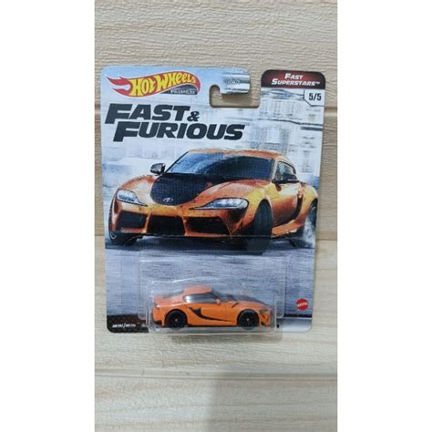 Jual Hot Wheels Fast Furious Toyota GR Supra Shopee Indonesia