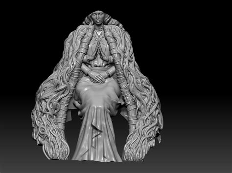 Renna La Sorcière De La Lune Fanart Elden Ring Tabletop Miniature Impression 3d Alexei Konev