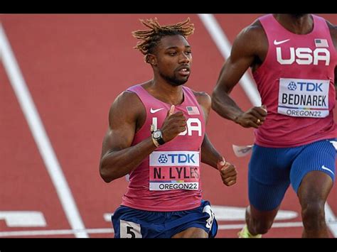 Noah Lyles Opens Up About Emotional Struggles That Made It Difficult