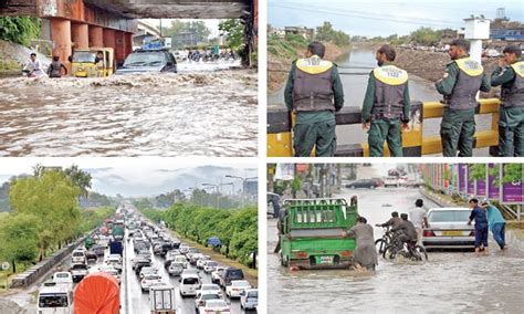 Low Lying Areas In Pindi Inundated As Twin Cities Receive Heavy Rain