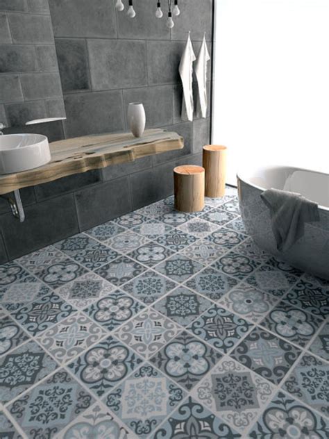 Bathroom Lino Floor Tiles - Modern Bathroom Design