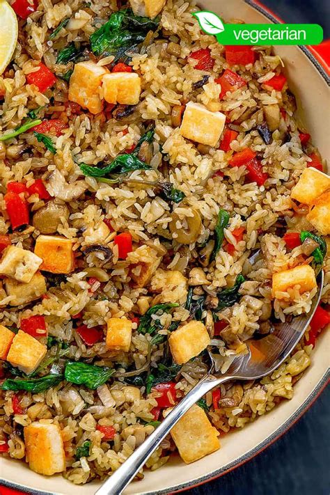 Easy Tofu Fried Rice - Chefjar