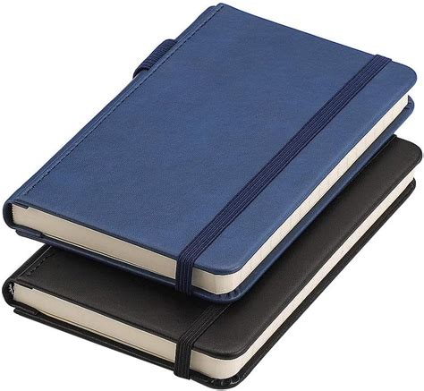 RETTACY Pocket Notebook 2 Pack - Small Notebook Journal with 312 ...