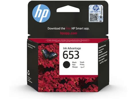 HP 653 Schwarz Original Advantage-Druckerpatrone - HP Store DE
