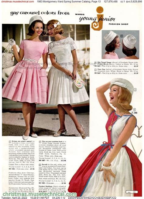 1963 Montgomery Ward Spring Summer Catalog Page 13 Catalogs