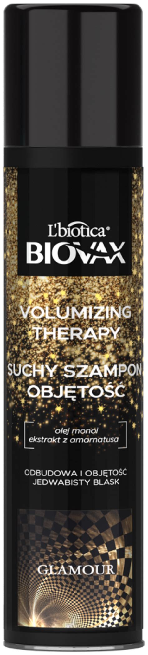 L Biotica Biovax Glamour Volumizing Therapy Suchy Szampon Do W Os W