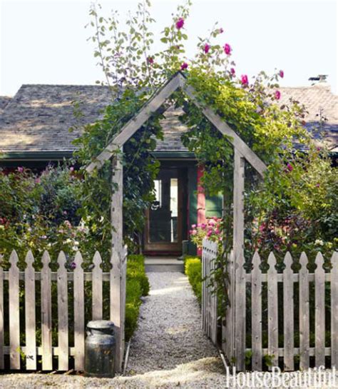 HouseBeautiful - Wooden Cottage Gate - Matthew Murrey Design