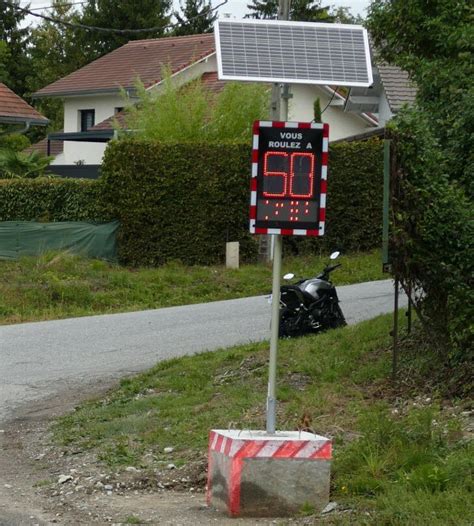 Allinges Deux Radars P Dagogiques Mobiles Install S Dans La Commune