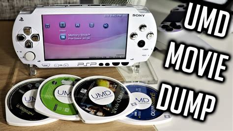 Psp Hacks How To Copy Umd Movies To Your Psp Tutorial Edition