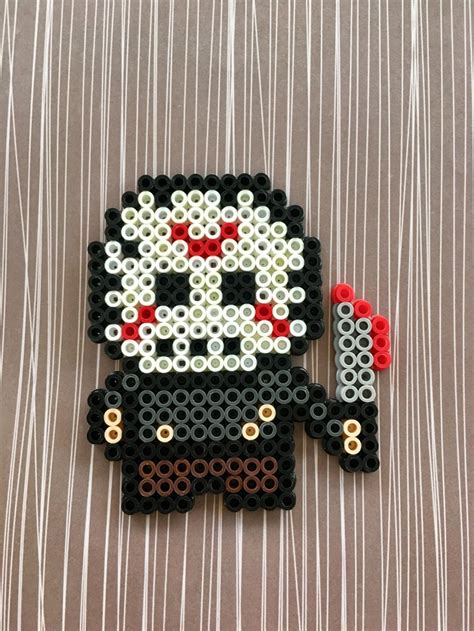 Horror Movie Perler Friend Etsy Diy Perler Bead Crafts Diy Perler Beads Perler Bead Art