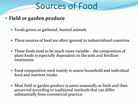 Ppt Sampling Of Foods For Analysis Powerpoint Presentation Free