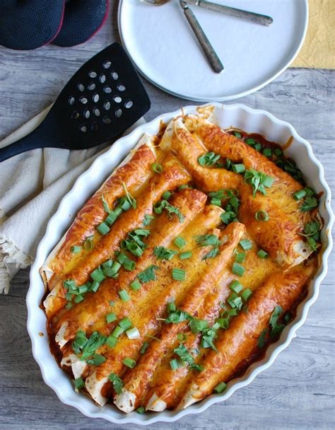 Vegetarian Black Bean Enchiladas A Cedar Spoon