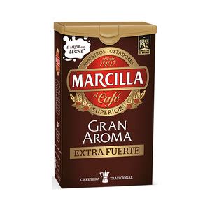 MARCILLA Café molido mezcla Gran Aroma extra fuerte 250 g Alcampo