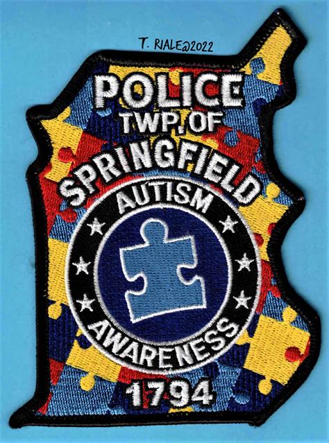 Springfield Township Police Department Autism Patch Union Flickr