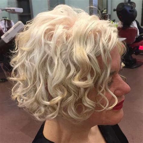 Curly Bob Older Woman Short Hairstyle Trends Short Locks Hub