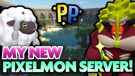 My New Pixelmon Server How To Join And Play Pixelmon Youtube