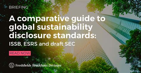 Guide To Global Sustainability Reporting Standards Freshfields