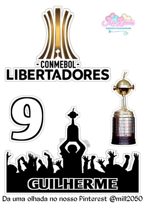 Topper De Bolo Tema Libertadores