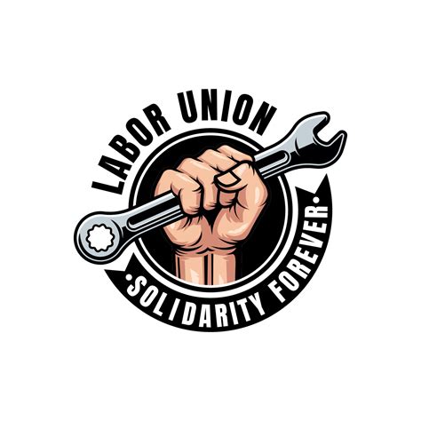 Labor union logo vector isolated on white background. 26140887 Vector Art at Vecteezy