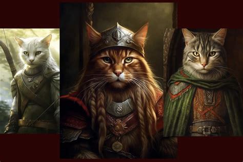 We Challenged Ai To Reimagine The Lord Of The Rings Characters As Cats