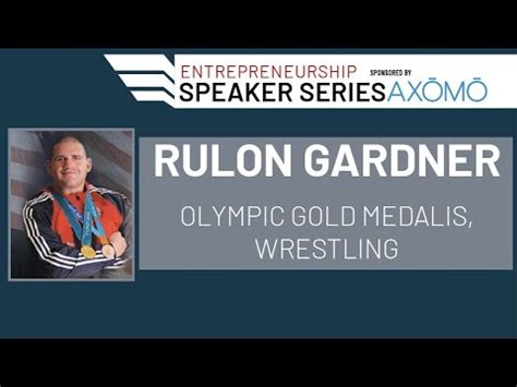 Rulon Gardner Suu Entrepreneurship Speaker Series Youtube