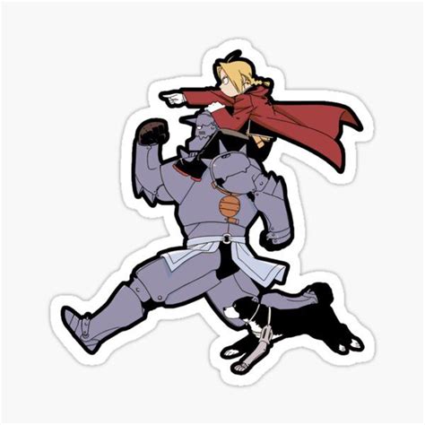 Pegatinas Fullmetal Alchemist Anime Stickers Fullmetal Alchemist Brotherhood Alchemist