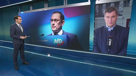 Söder nach Hinterfotzig Aussage zu AfD Joachim Hermann ist der