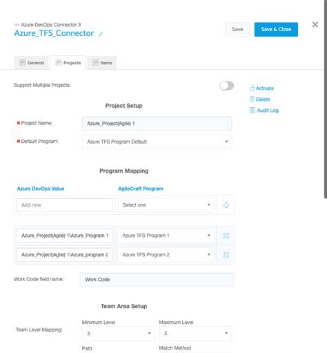 Configure And Activate Azure Devops Integration Jira Align