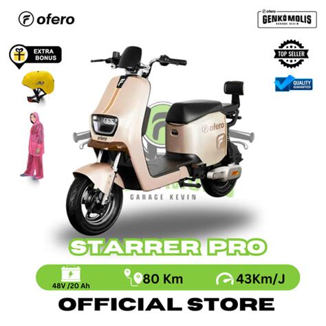 Jual Sepeda Listrik Ofero Stareer Pro Light Green Kota Semarang