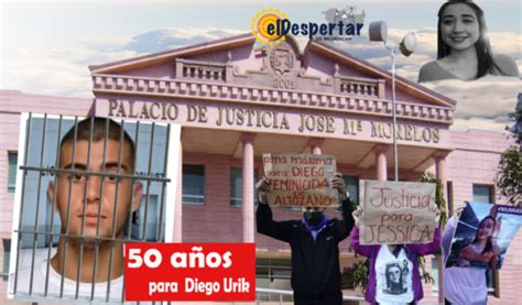 50 Años De Prisión Para Diego Urik Por Feminicidio De Jessica González