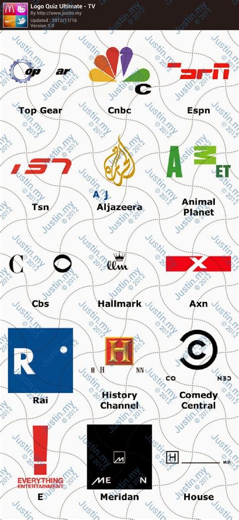 Tv - Ultimate Logo Quiz Answers