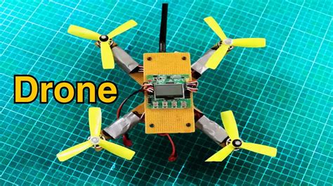 How To Make Quadcopter At Home Make A Drone At Home Youtube