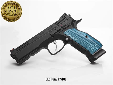 ASG Pistolet Automatique CZ Shadow 2 GBB CO2 Noir Elite Airsoft