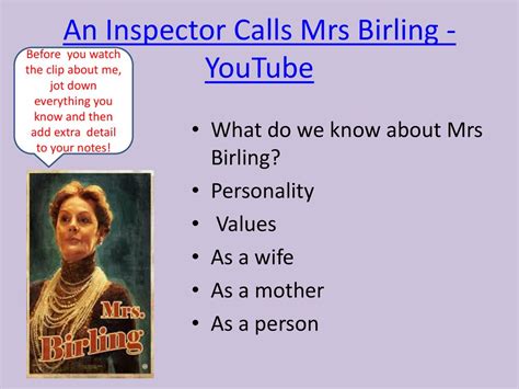 An Inspector Calls Mr Birling Key Quotes And Analysis Off