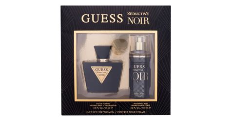 GUESS Seductive Noir Geschenkset Eau de Toilette 75 ml Körperspray