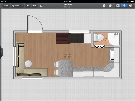 Floor Plans - Tiny House in the Big Yard