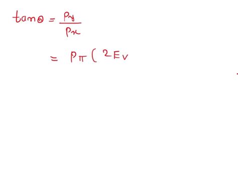 SOLVED A Pion Travelling At Speed V Decays Into A Muon And A Neutrino