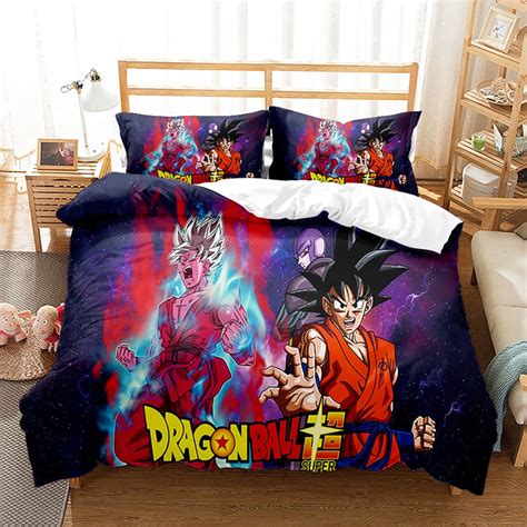 New Dragon Ball Z Bedding Bed Set Twin Full Queen King Size Goku Saiyan