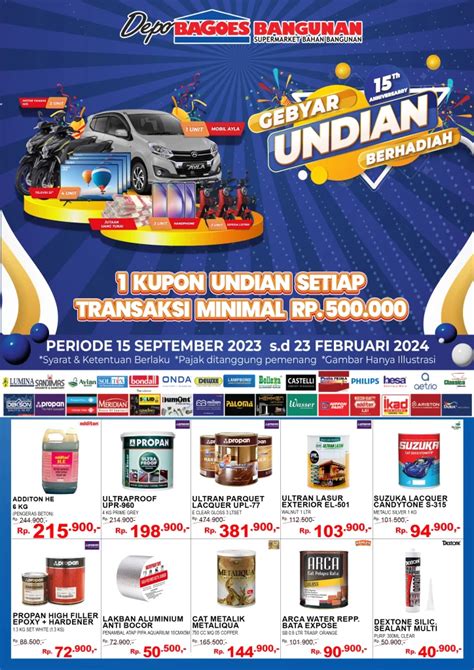 Katalog Promo Depo Bagoes Bangunan