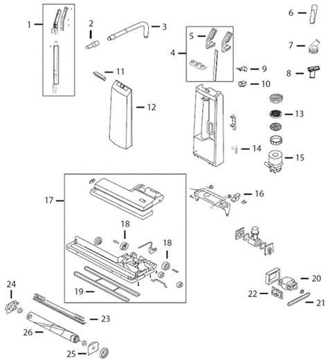 Bissell Big Green Machine Parts Diagram